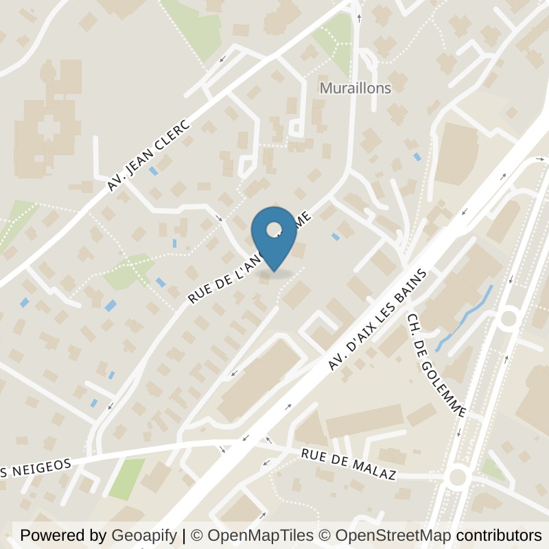 Map: location of ON AIR Fitness Seynod in Seynod