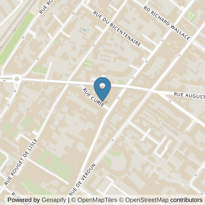 Map: location of ON AIR Fitness Suresnes Puteaux in Suresnes
