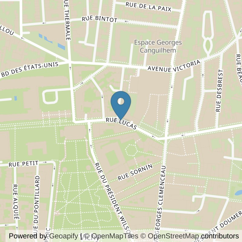 Map: location of ON AIR Fitness Vichy in Vichy