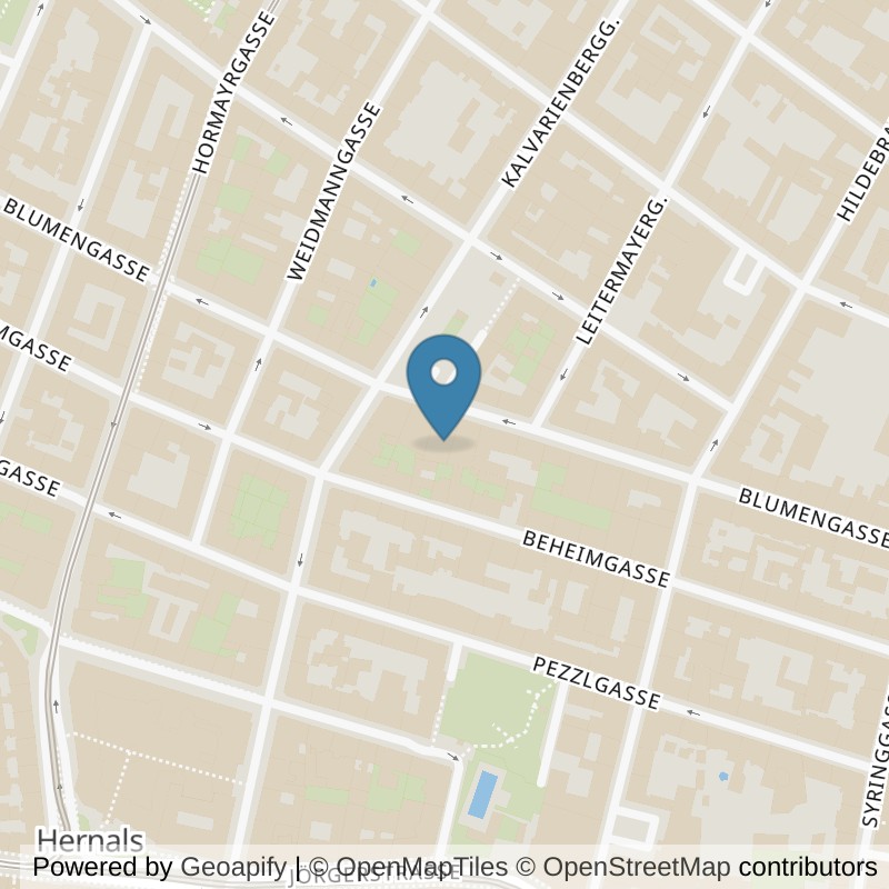Map: location of OneTribe in Wien