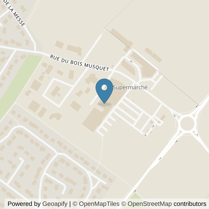Map: location of l'Orange Bleue champhol in Champhol