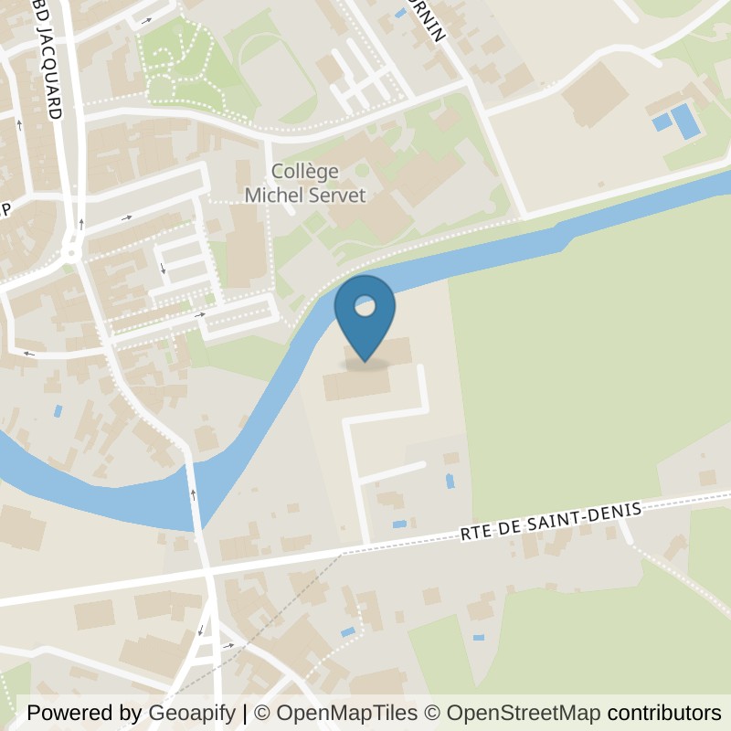 Map: location of l'Orange Bleue Charlieu in Charlieu
