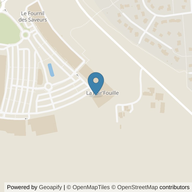 Map: location of l'Orange Bleue chateaugiron in Chateaugiron