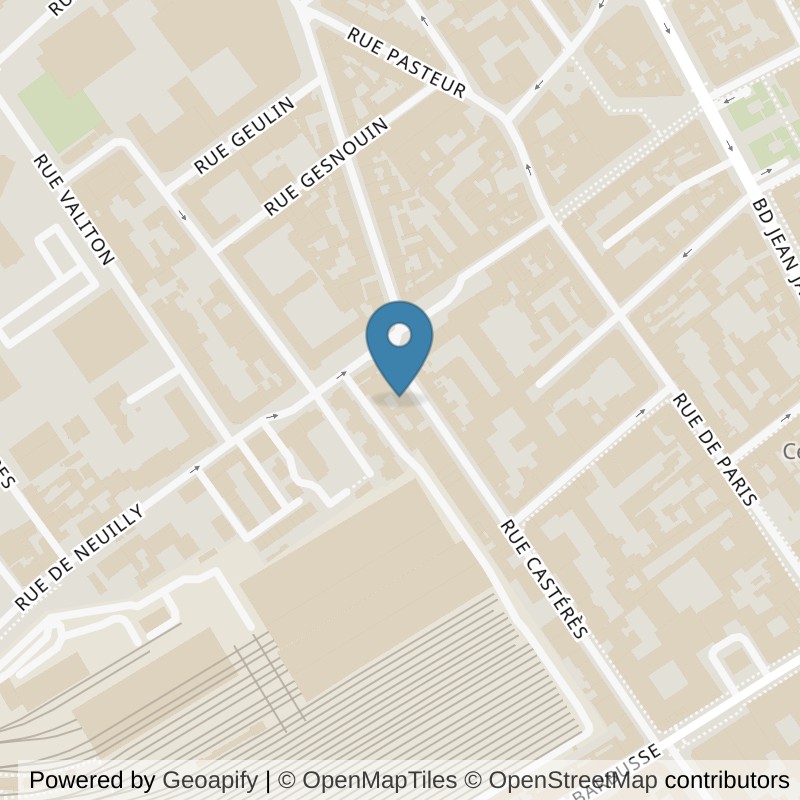 Map: location of l'Orange Bleue clichy in Clichy