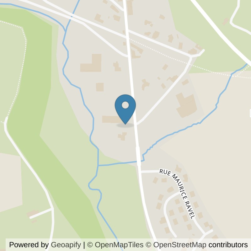 Map: location of l'Orange Bleue ernee in Ernee