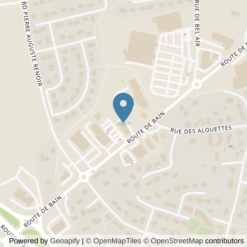 Map: location of l'Orange Bleue Janze in Janze