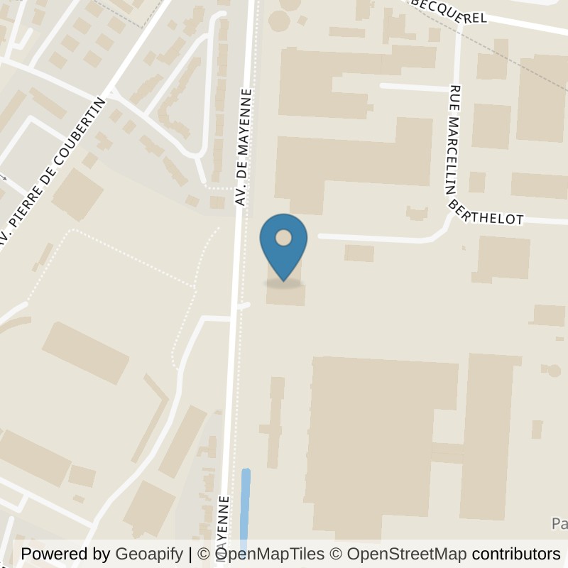 Map: location of l'Orange Bleue laval in Laval
