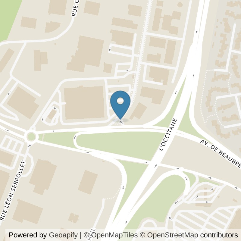 Map: location of l'Orange Bleue Limoges in Limoges