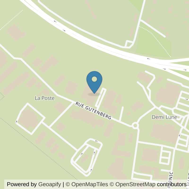 Map: location of l'Orange Bleue Magny-en-Vexin in Magny-en-Vexin