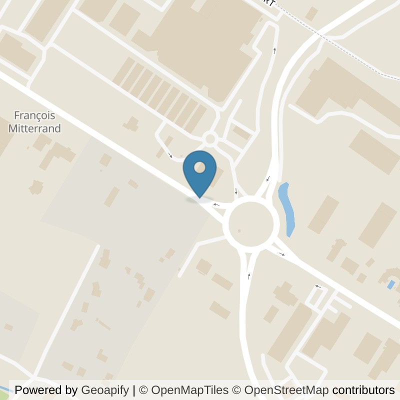 Map: location of l'Orange Bleue marmande in Marmande