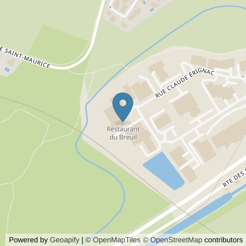 Map: location of l'Orange Bleue messein in Messein