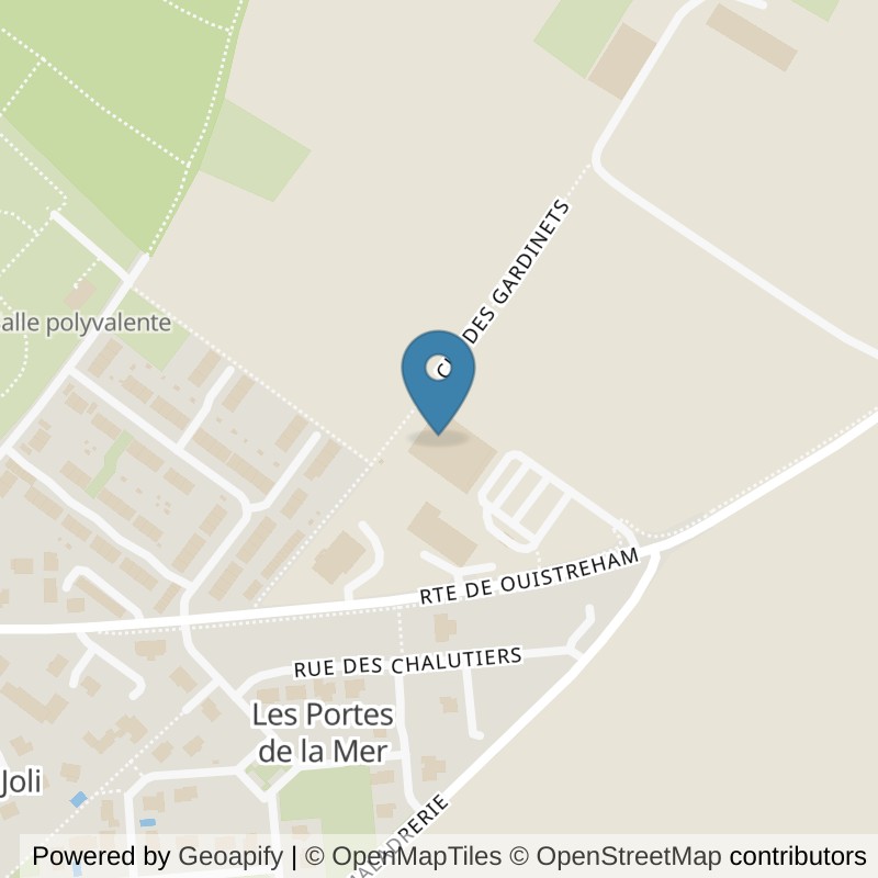 Map: location of l'Orange Bleue St Aubin d'Arquenay in St Aubin d'Arquenay