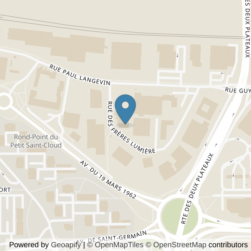 Map: location of l'Orange Bleue Plaisir in Plaisir
