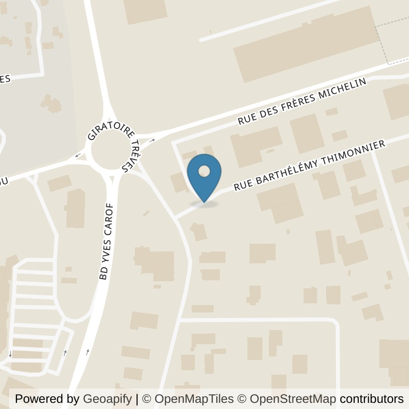 Map: location of l'Orange Bleue Ploermel in Ploermel