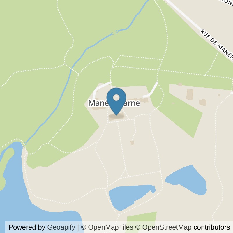 Map: location of l'Orange Bleue Plouay in Plouay