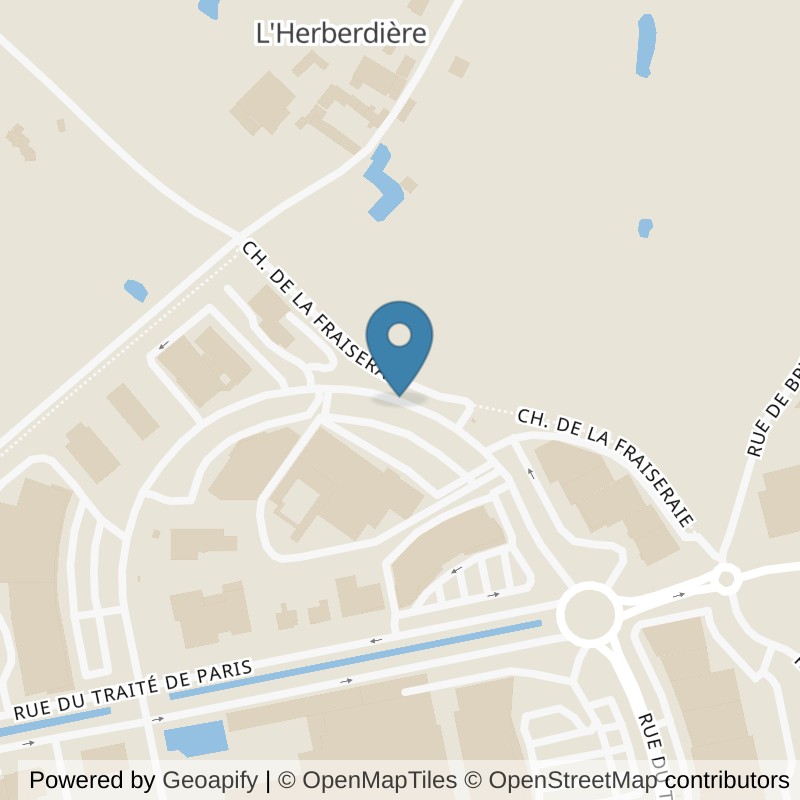 Map: location of l'Orange Bleue pornic in Pornic