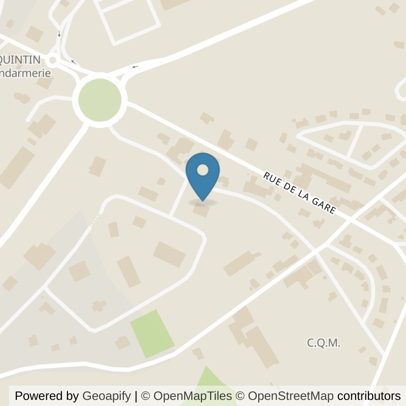 Map: location of l'Orange Bleue Saint Brandan in Saint Brandan