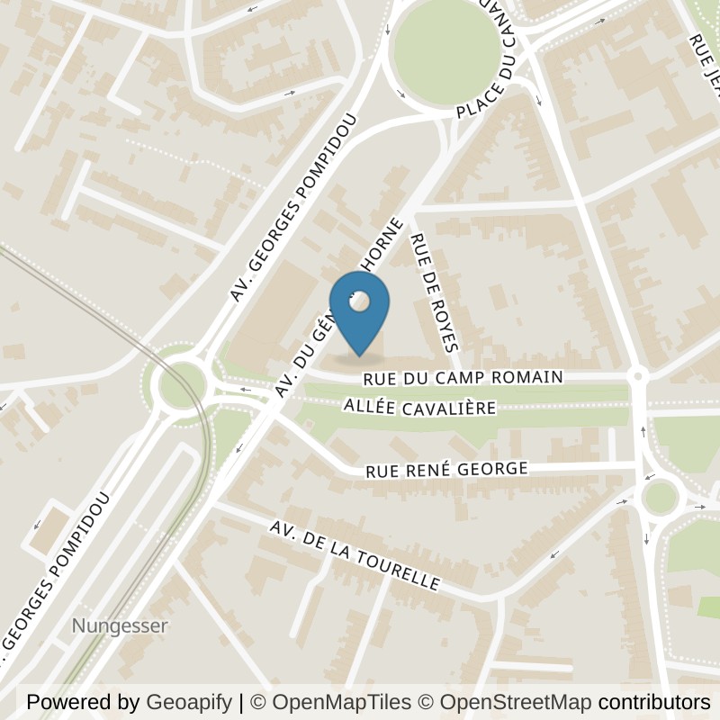 Map: location of l'Orange Bleue valenciennes in Valenciennes