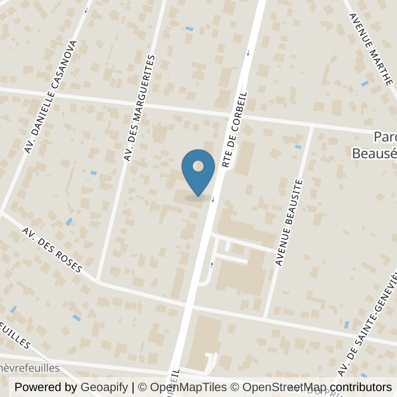 Map: location of l'Orange Bleue VILLEMOISSON-SUR-ORGE in Villemoisson-Sur-Orge