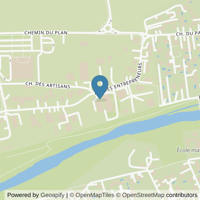 Map: location of l'Orange Bleue Vinon-sur-Verdon in Vinon-sur-Verdon