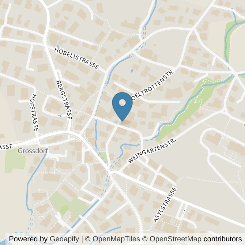 Map: location of OUTBOX Functional Fitness in Uetikon am See