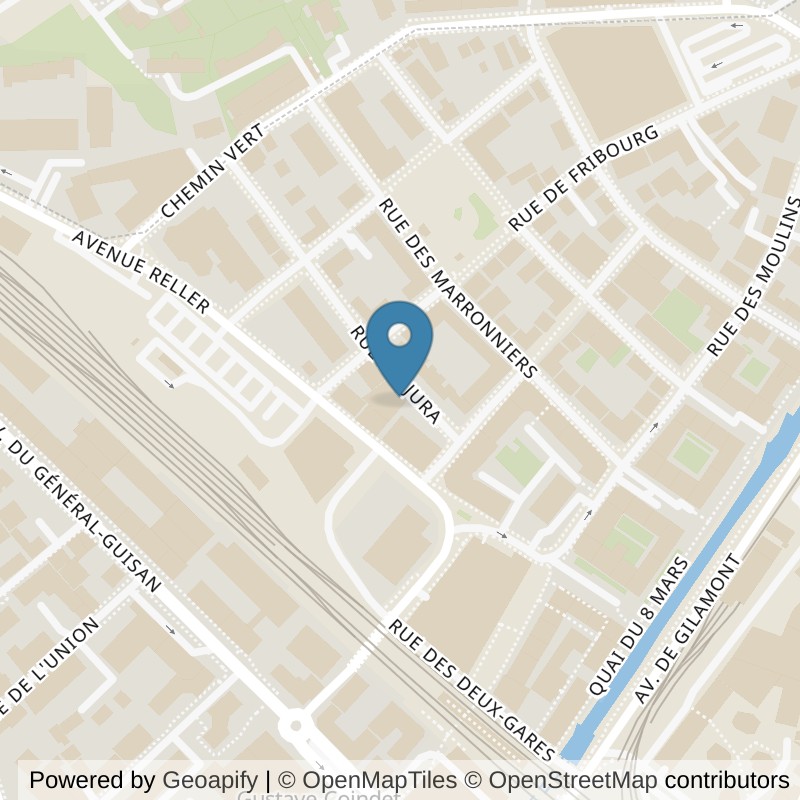 Map: location of PaoFit in Vevey