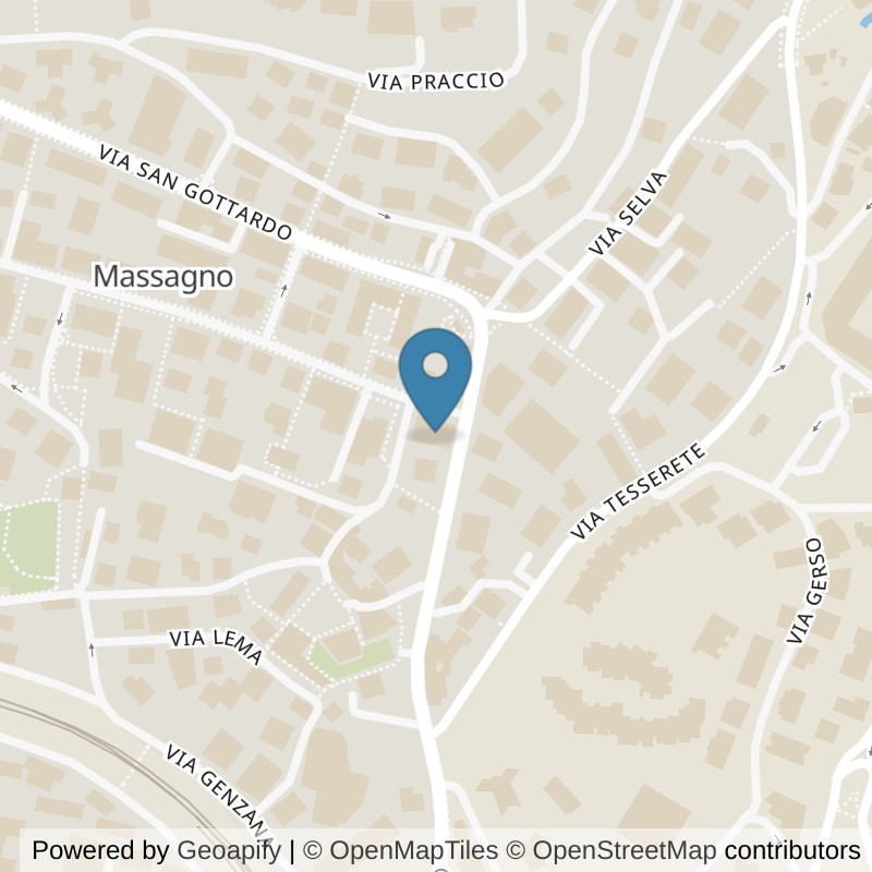 Map: location of PER4MANCE Gym & Combat in Massagno