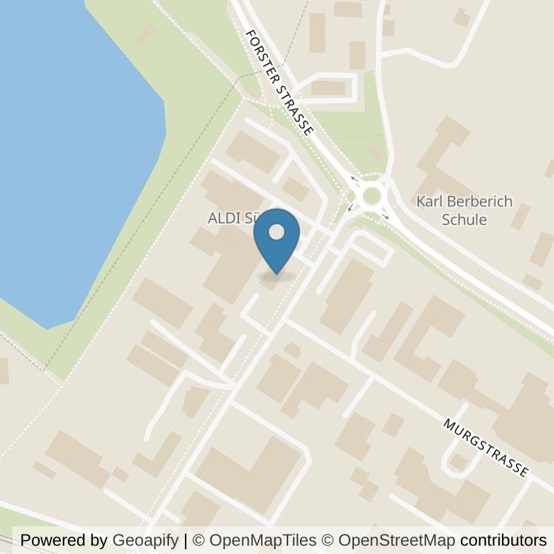 Map: location of Pfitzenmeier VeniceBeach Plus Bruchsal in Bruchsal