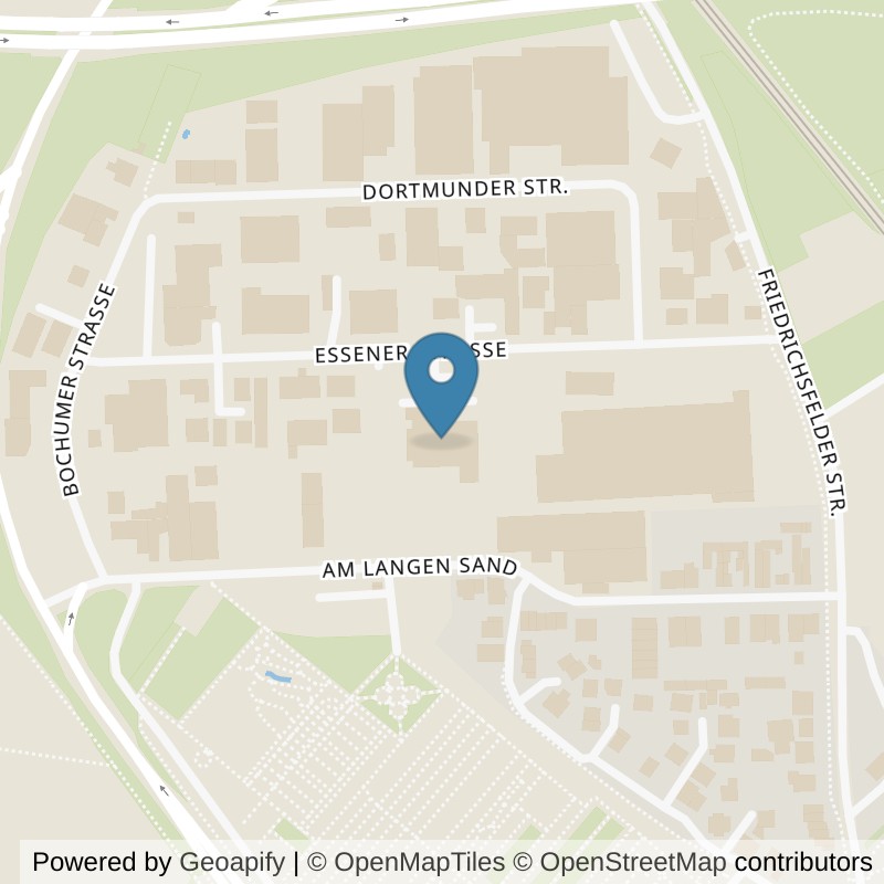 Map: location of Pfitzenmeier VeniceBeach Schwetzingen in Schwetzingen