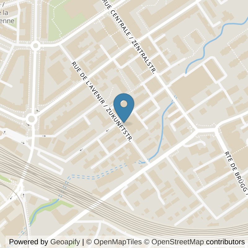 Map: location of Physical Fitness Biel/Bienne in Biel