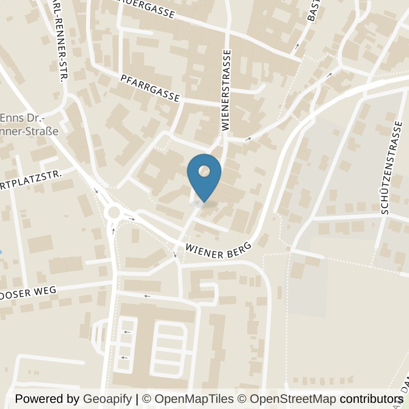 Map: location of PLN Beauty & Hair in Enns