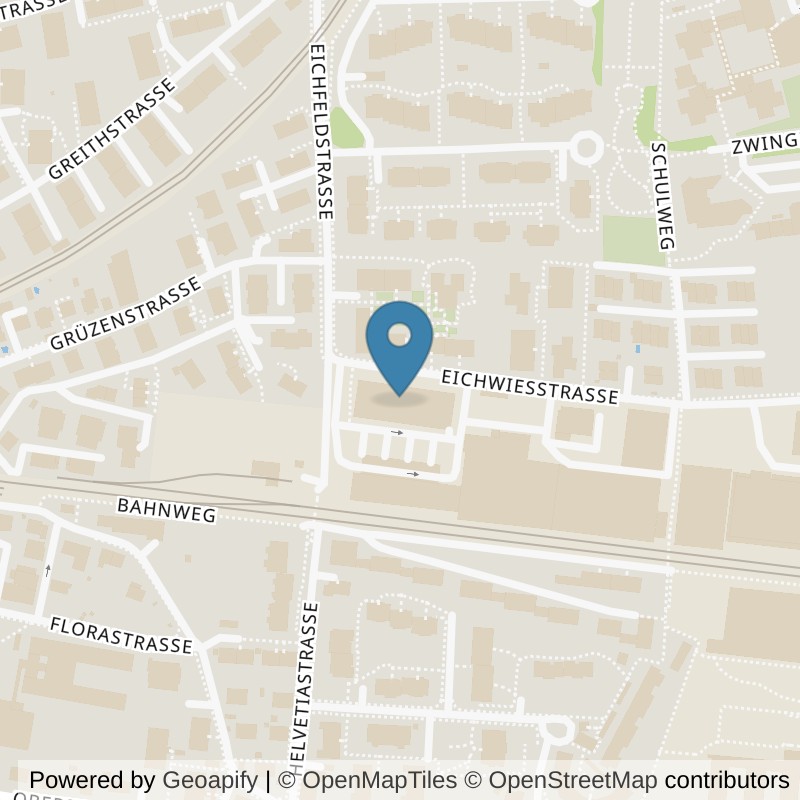 Map: location of PoleFactory in Jona SG
