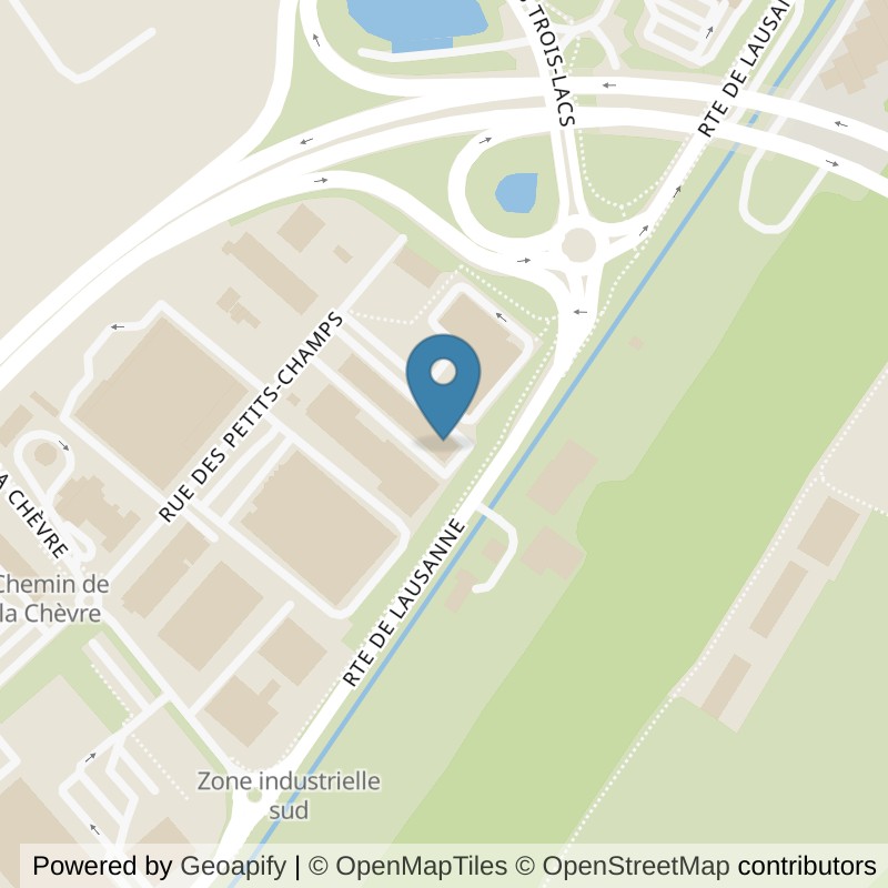 Map: location of Power Fitness Ortega in Yverdon-les-Bains