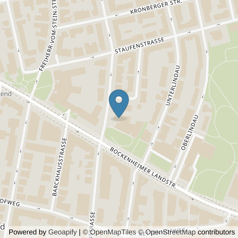 Map: location of PRIME TIME fitness Westend in Frankfurt am Main