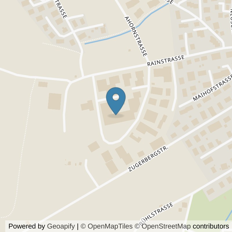 Map: location of Pro-Fitness 24h Fitnesscenter in Unterägeri