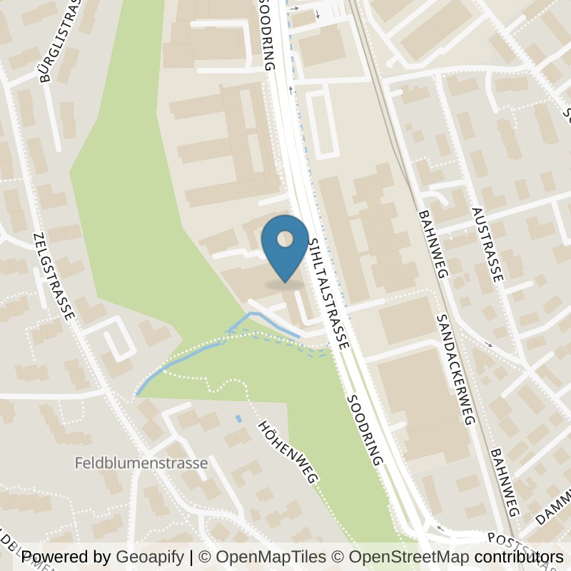 Map: location of PureGym Adliswil in Adliswil