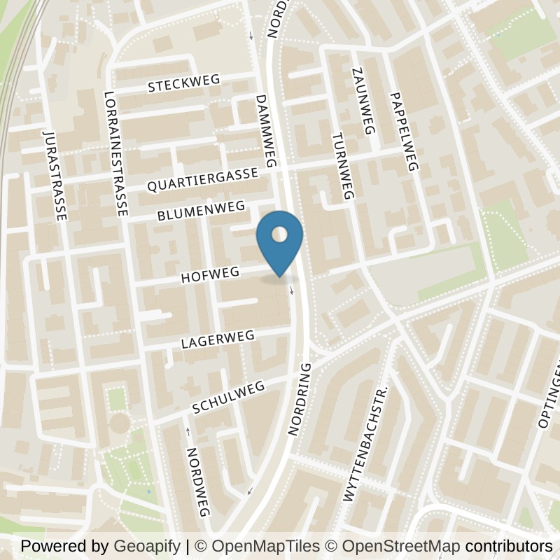 Map: location of PureGym Bern in Bern