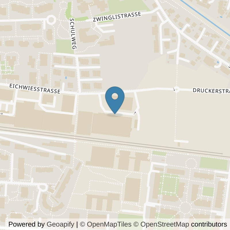 Map: location of PureGym Jona SG in Jona SG