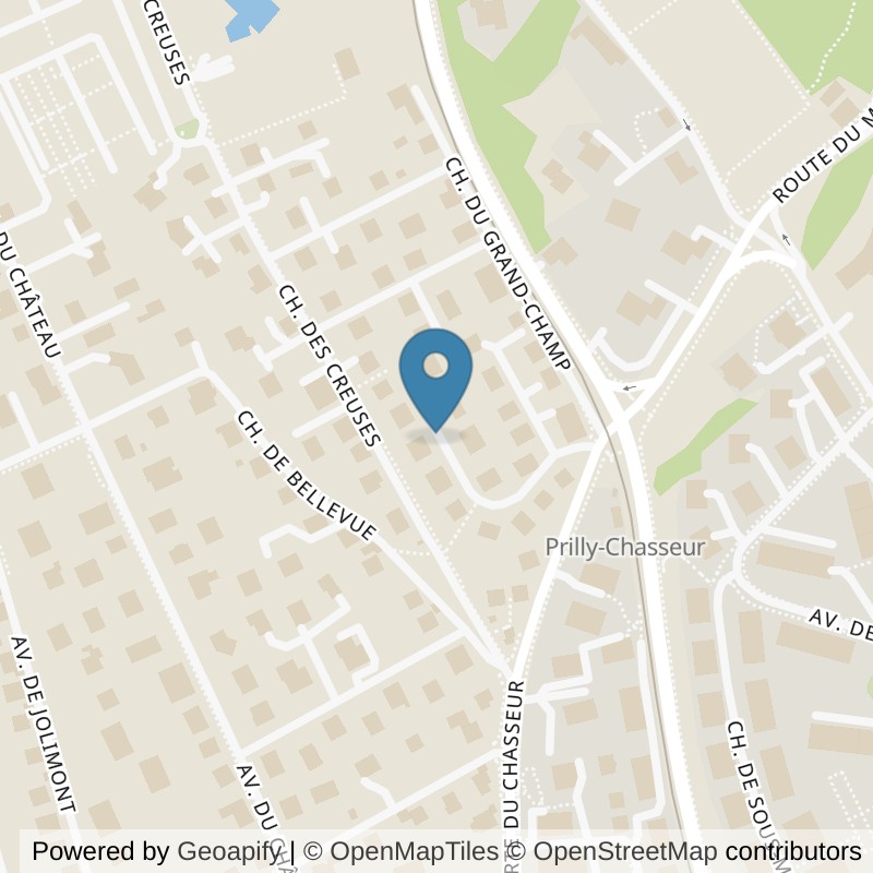 Map: location of PureGym Prilly in Prilly