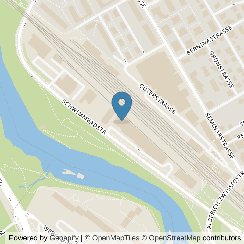 Map: location of PureGym Wettingen in Wettingen