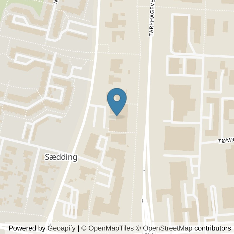 Map: location of PureGym Esbjerg Ådalsparken in Esbjerg