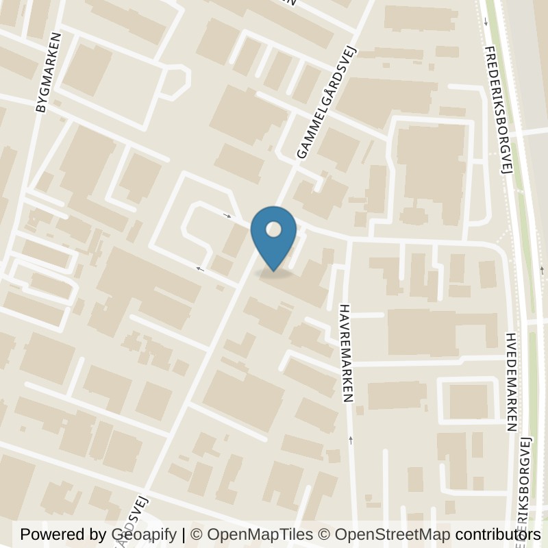 Map: location of PureGym Farum Farum Hvedemarken in Farum