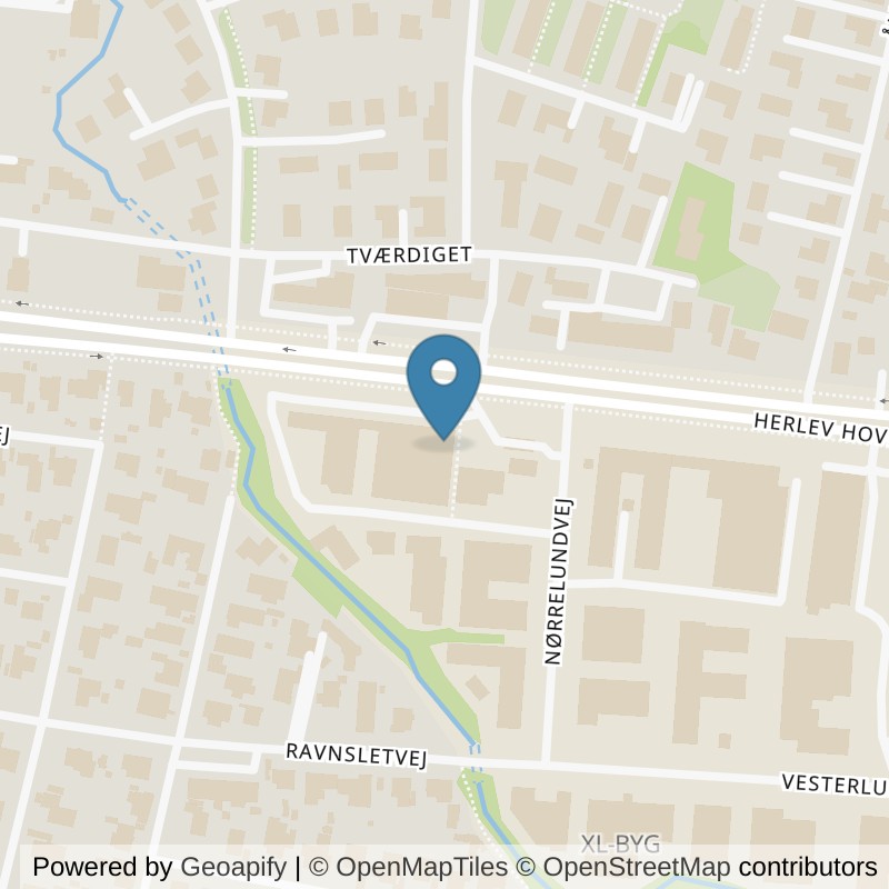Map: location of PureGym Herlev Stålen in Herlev