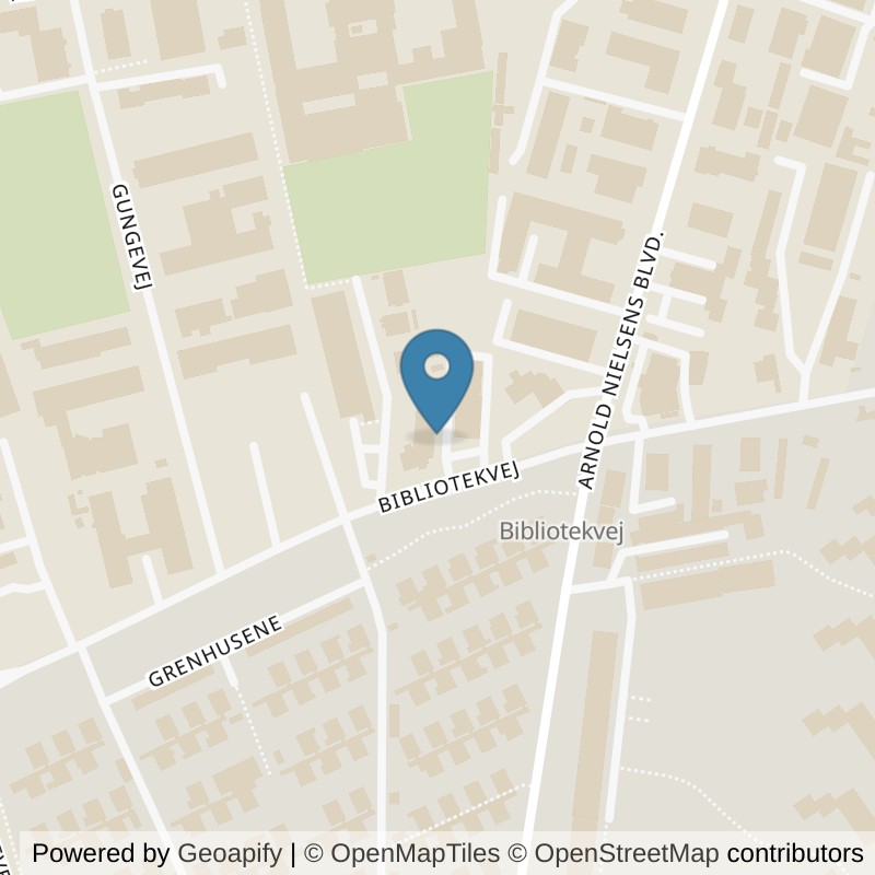 Map: location of PureGym Hvidovre Bibliotekvej in Hvidovre