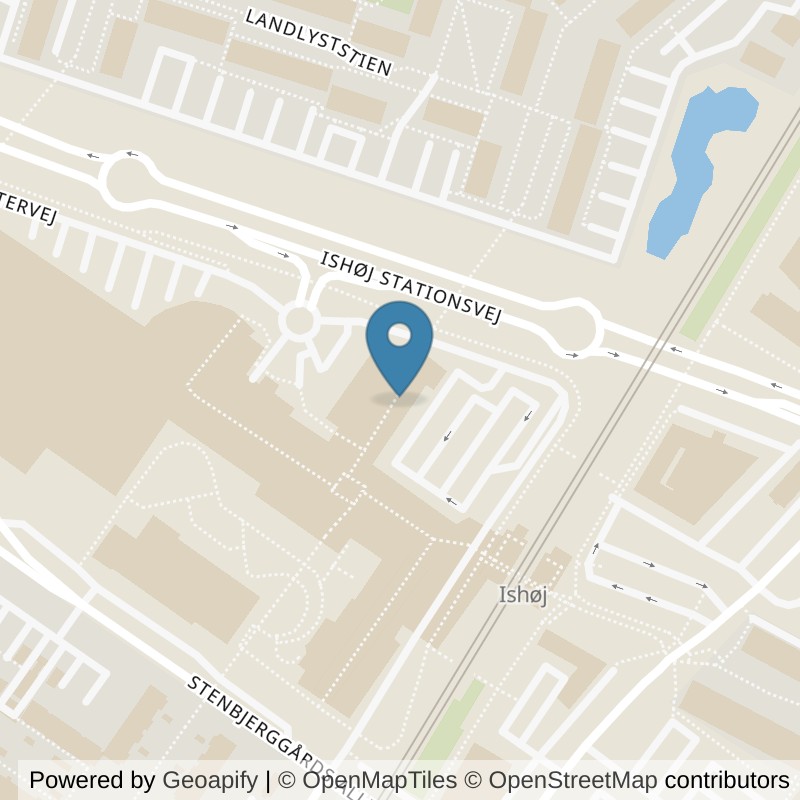 Map: location of PureGym Ishøj Ishøj Bymidte in Ishøj