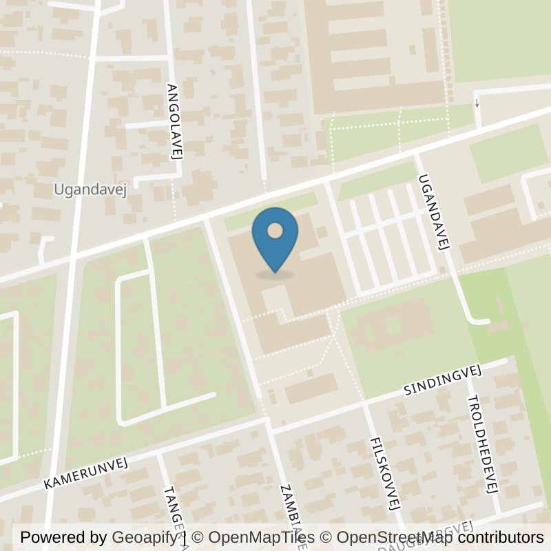 Map: location of PureGym Kastrup Vestamagercentret in Kastrup