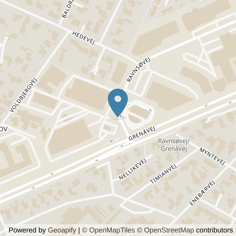 Map: location of PureGym Risskov Ravnsøvej in Risskov