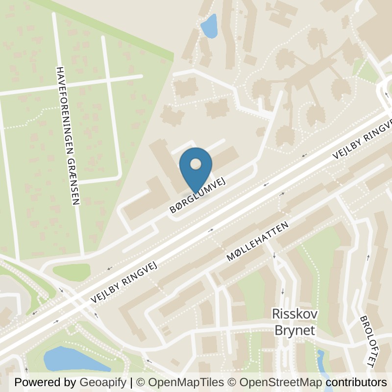 Map: location of PureGym Risskov Vejlby Ringvej in Risskov