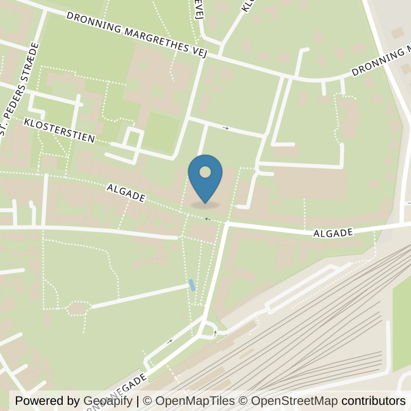 Map: location of PureGym Roskilde Algade in Roskilde