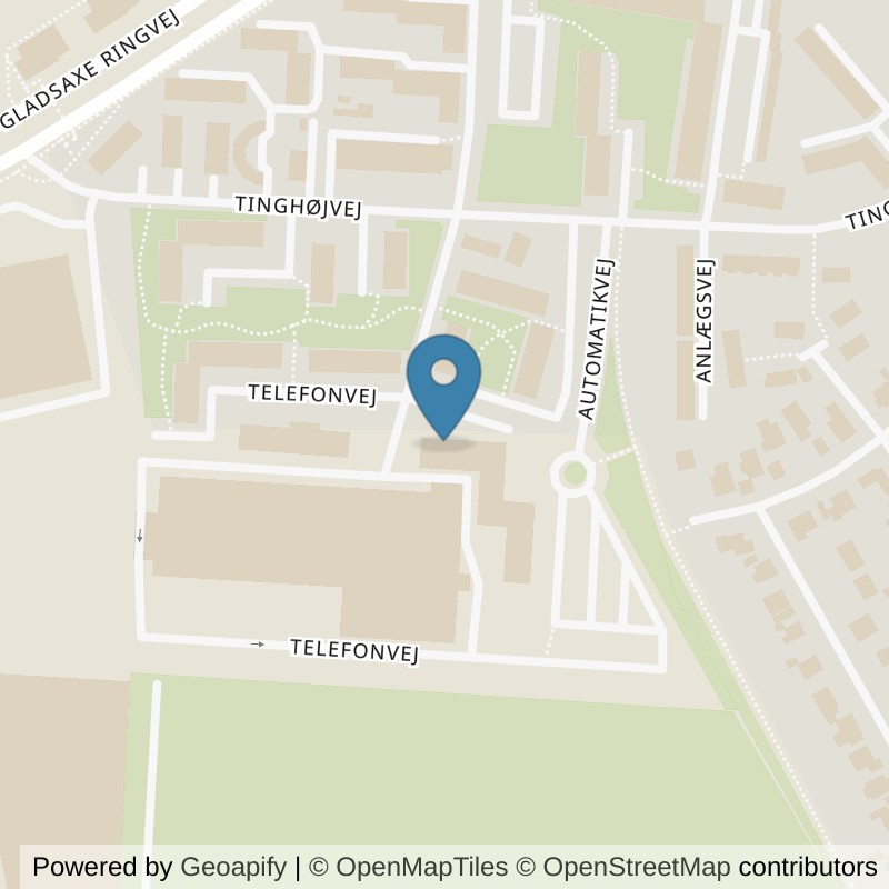 Map: location of PureGym Søborg Telefonvej in Søborg